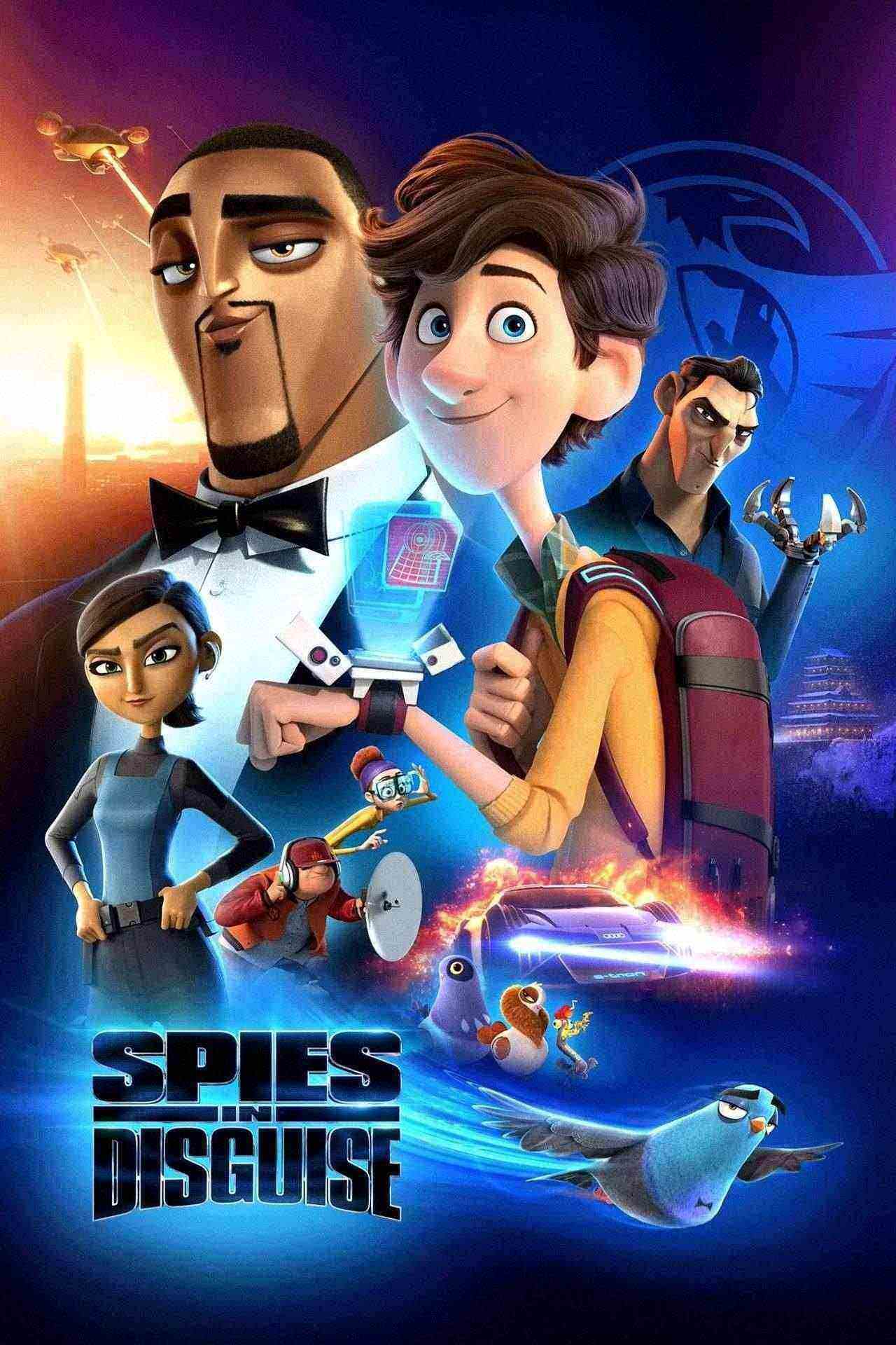 انیمیشن جاسوسان نامحسوس Spies in Disguise 2019