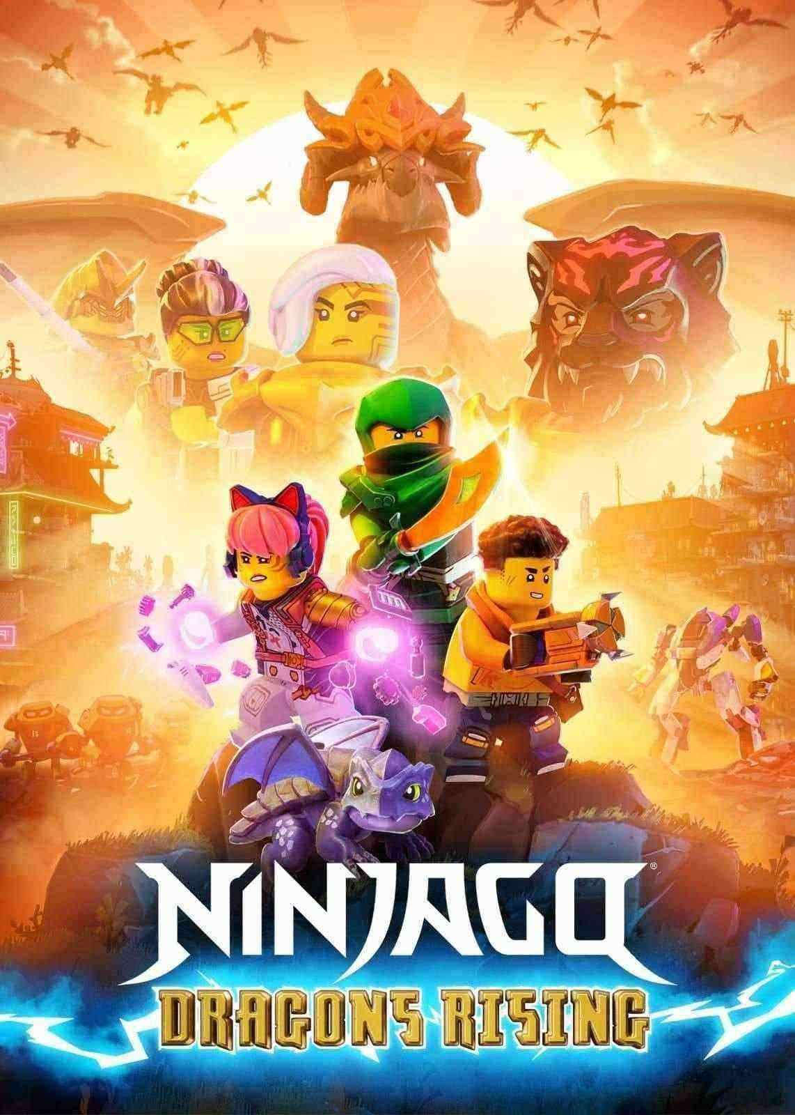 انیمیشن نینجاگو پیدایش اژدهایان Ninjago Dragons Rising 2023