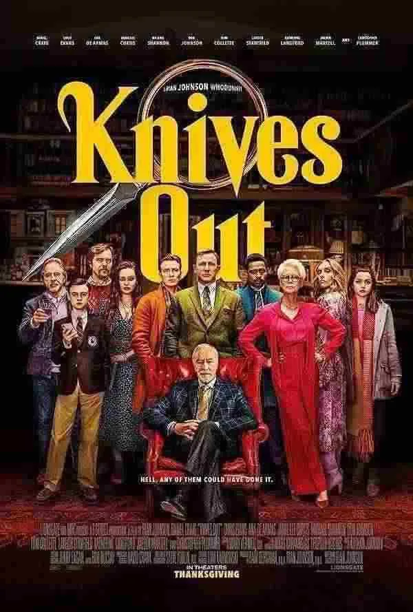 فیلم چاقوهای تیز کرده Knives Out 2019
