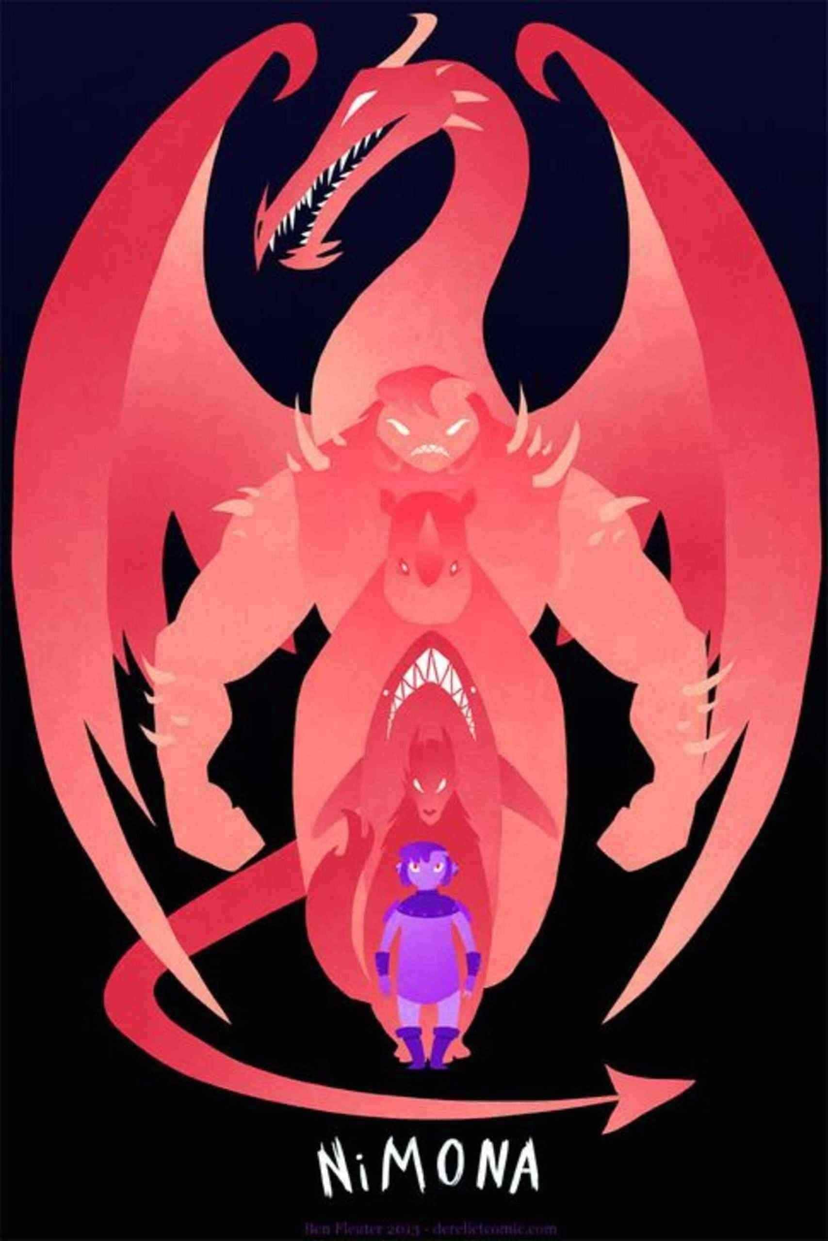 دانلود انیمیشن نیمونا 2023 Nimona