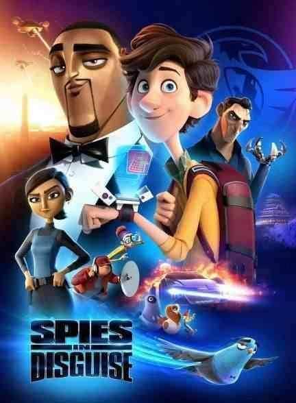 انیمیشن جاسوسان نامحسوس Spies in Disguise 2019