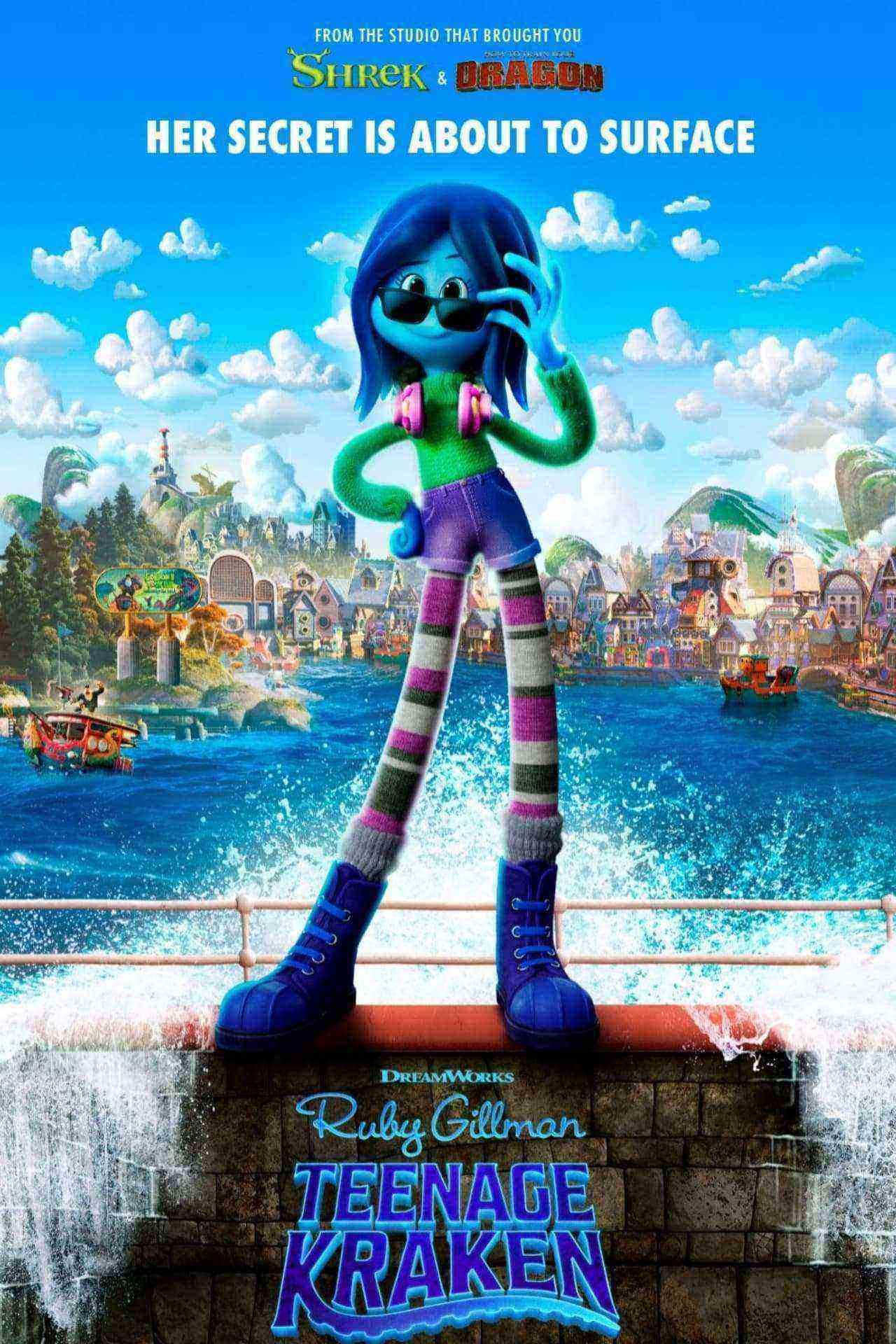 انیمیشن روبی گیلمن Ruby Gillman, Teenage Kraken 2023