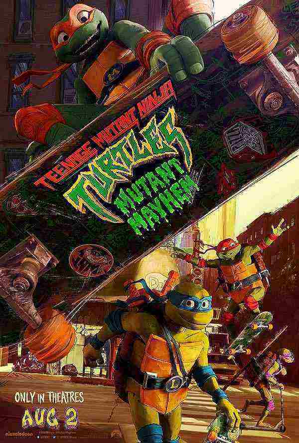 دانلود انیمیشن Teenage Mutant Ninja Turtles Mutant Mayhem 2023
