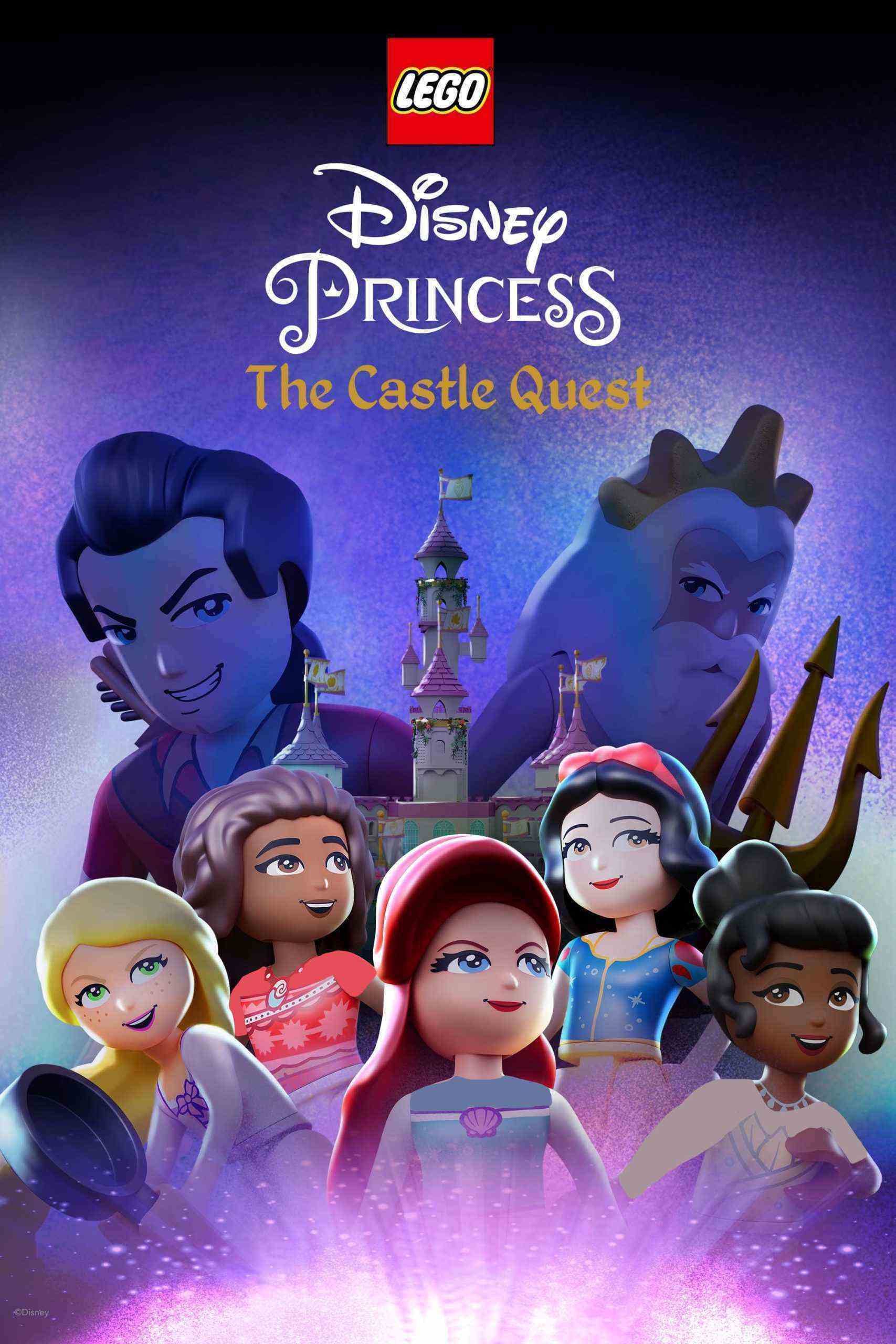انیمیشن پرنسس های لگویی دیزنی LEGO Disney Princess: The Castle Quest 2023
