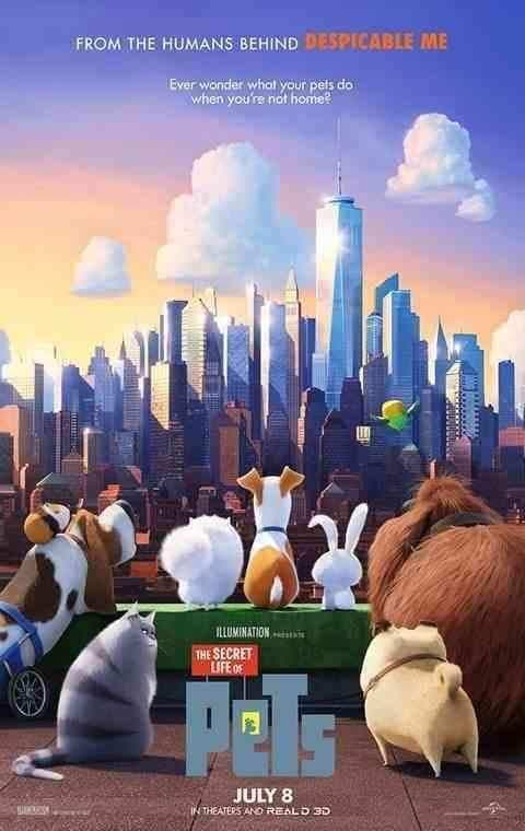 انیمیشن دو سگ و یک روز The Secret Life of Pets 2016