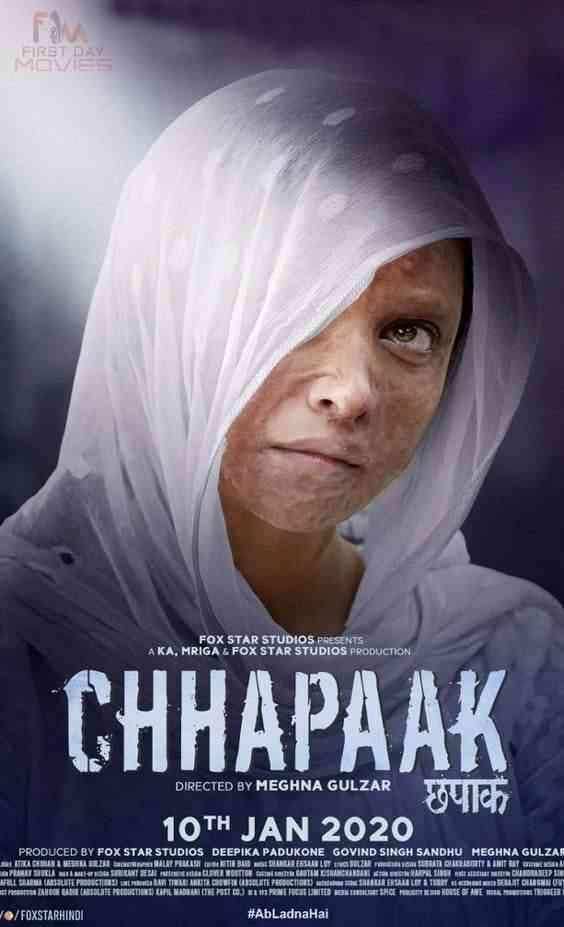 دانلود فیلم ضربه Chhapaak 2020