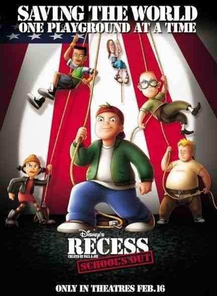 انیمیشن زنگ تفریح مدرسه Recess: School’s Out 2001