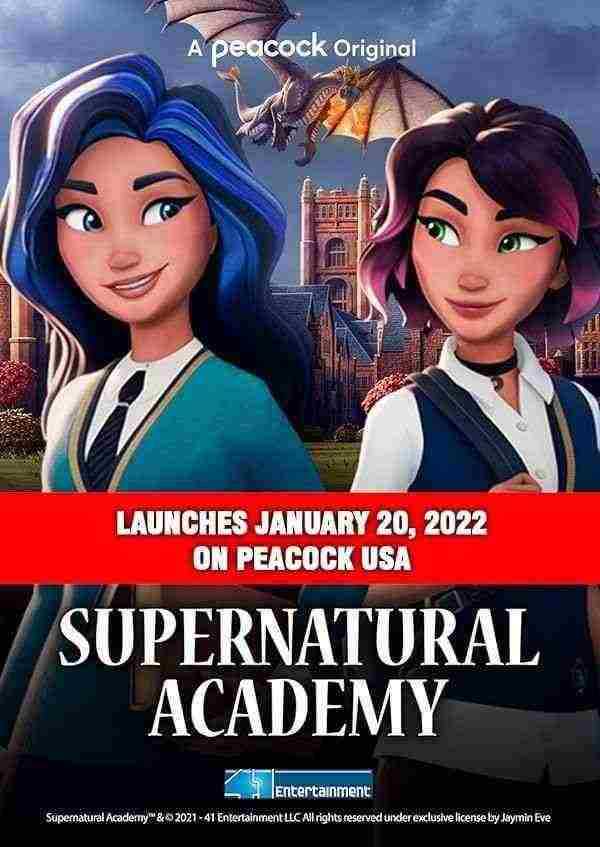 دانلود انیمیشن آکادمی فراطبیعی Supernatural Academy 2022