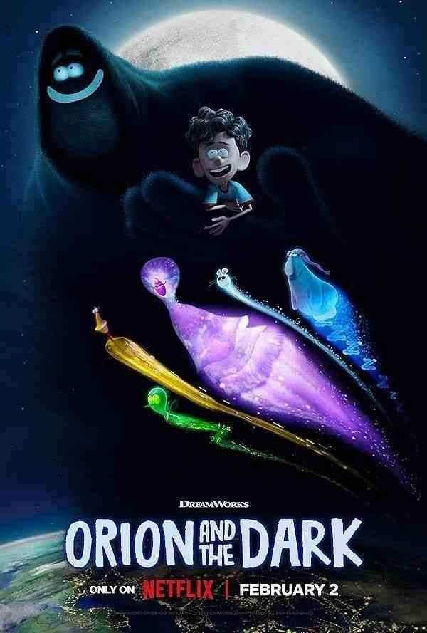 انیمیشن اوریون و تاریکی Orion and the Dark 2024