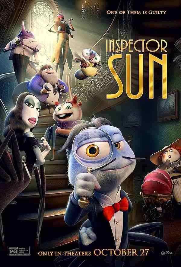 انیمیشن کارآگاه سان و نفرین بیوه سیاه Inspector Sun and the Curse of the Black Widow 2022