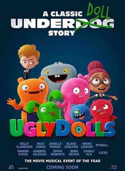 انیمیشن عروسک های زشت UglyDolls 2019