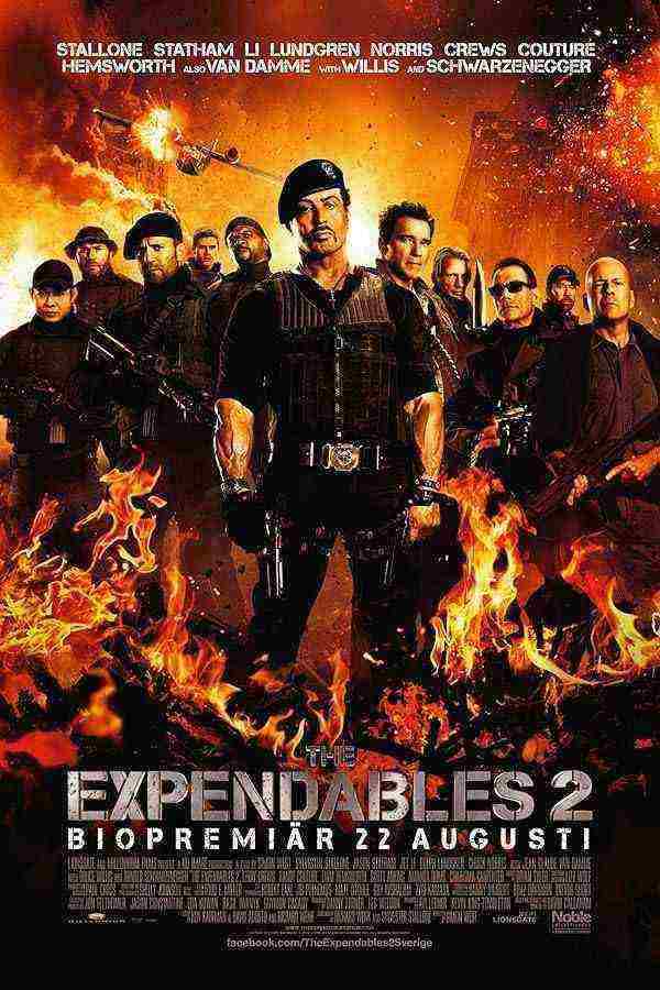 دانلود فیلم بی مصرف ها 2 The Expendables 2 2012