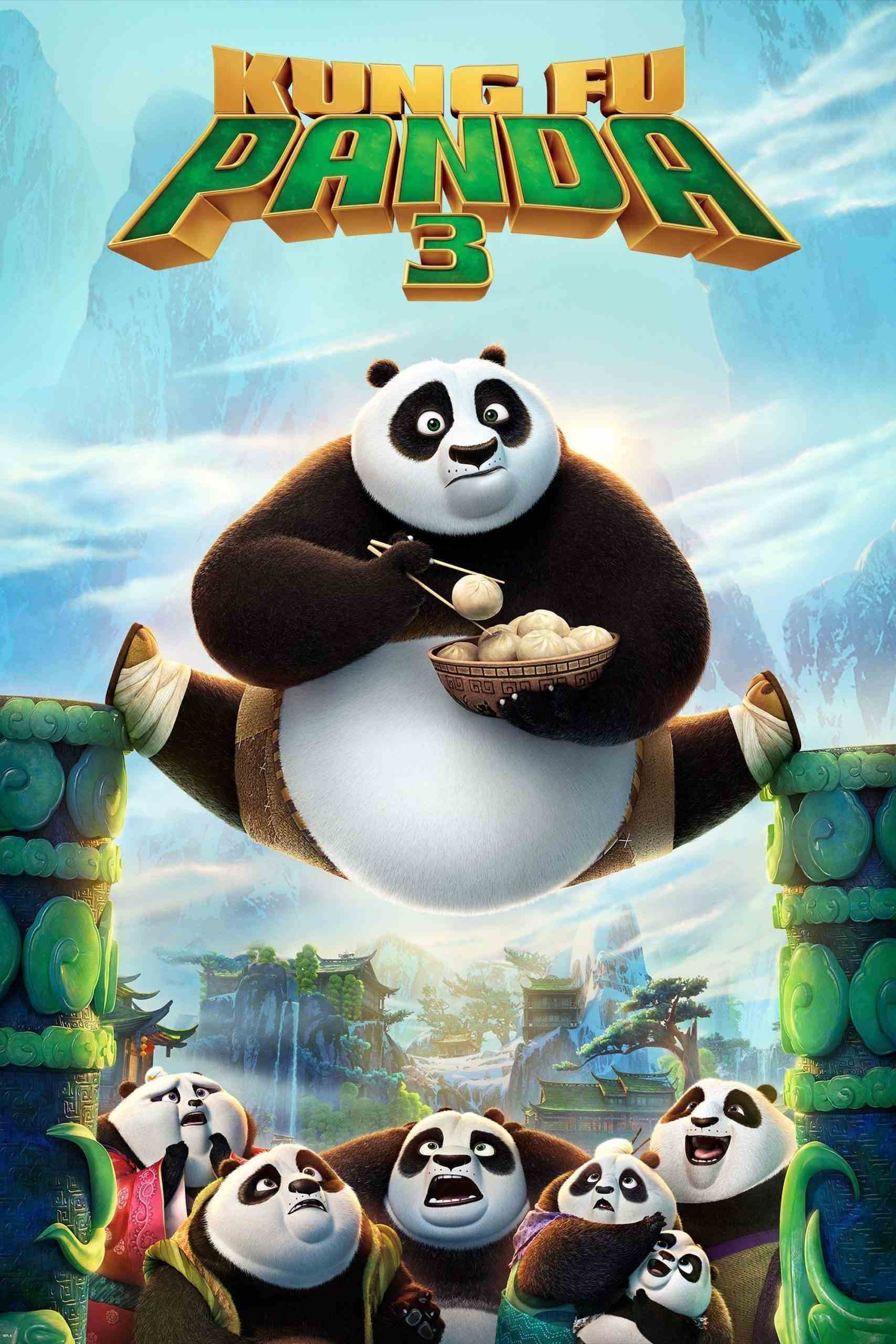 دانلود انیمیشن پاندای کونگ فو کار ۳ Kung Fu Panda 3 2016