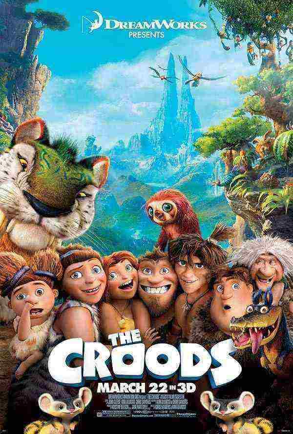 دانلود انیمیشن غارنشینان The Croods 2013