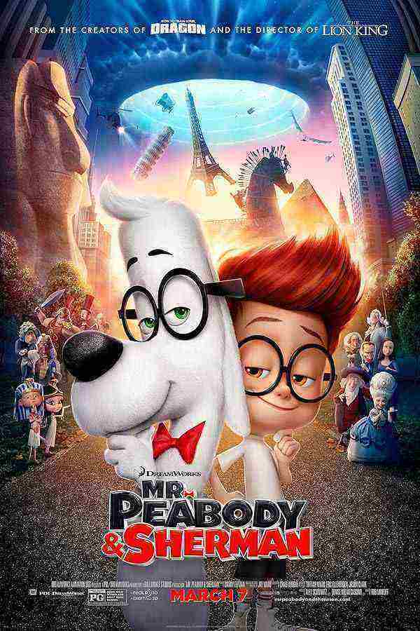 انیمیشن آقای پیبادی و شرمن Mr. Peabody & Sherman 2014