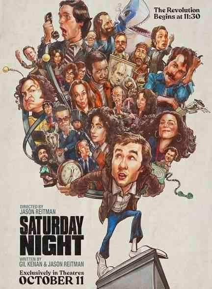 فیلم شنبه شب Saturday Night 2024
