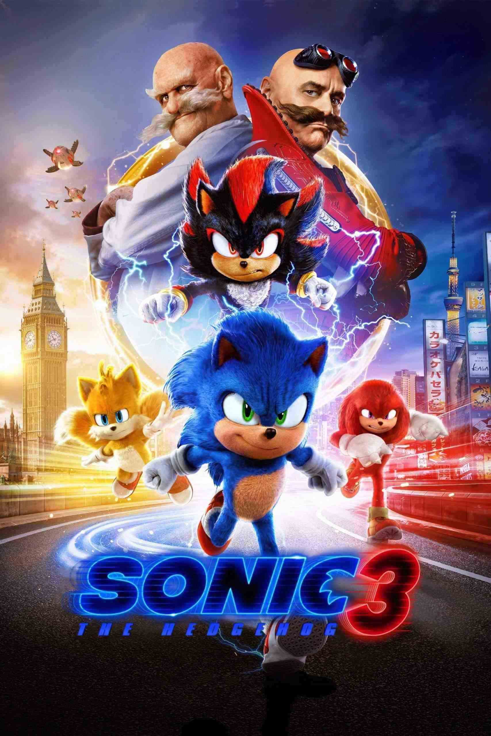 فیلم سونیک خارپشت ۳ Sonic the Hedgehog 3