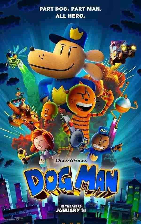 انیمیشن مرد سگی Dog Man 2025